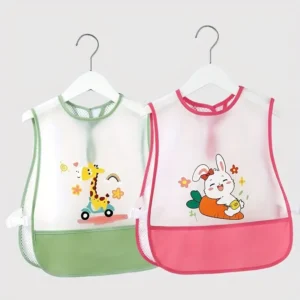 Bavoir pour enfants avec poche extra-large (l'unité)