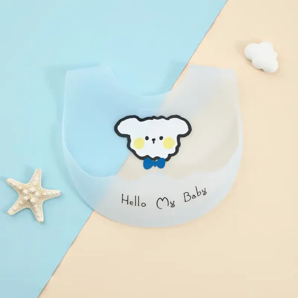 Bavoirs en Silicone de Haute Qualité (l'unité) – Image 4